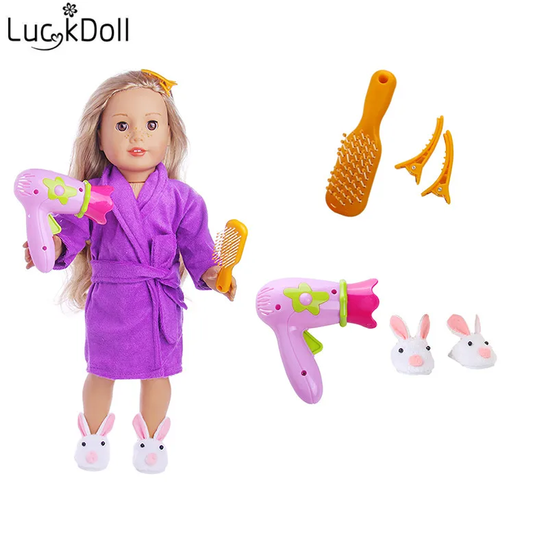 Кукла кукла LUCKDOLL пластиковая 18 дюймов американская 43 см аксессуары для одежды