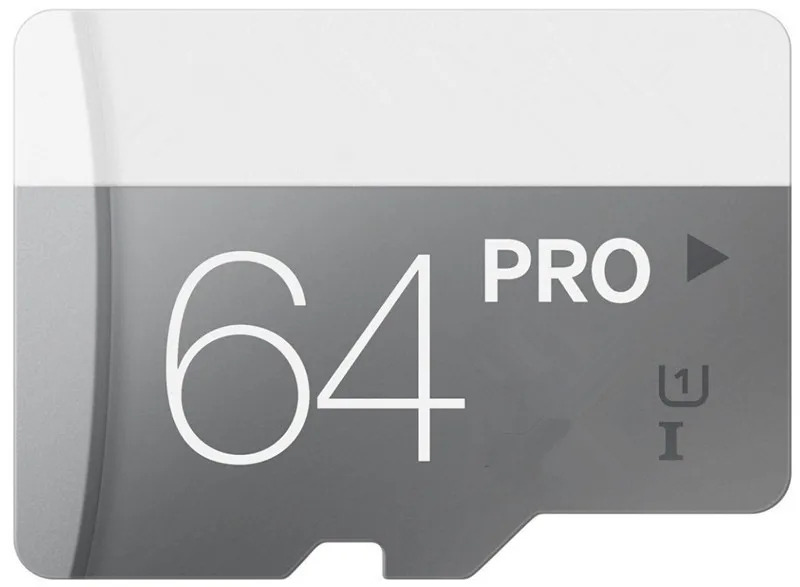 Micro SD 64 ГБ SDxC U1 карты памяти плюс адаптер (класс 10 UHS-I V10 A1 MicroSD HC Extreme pro) ультра