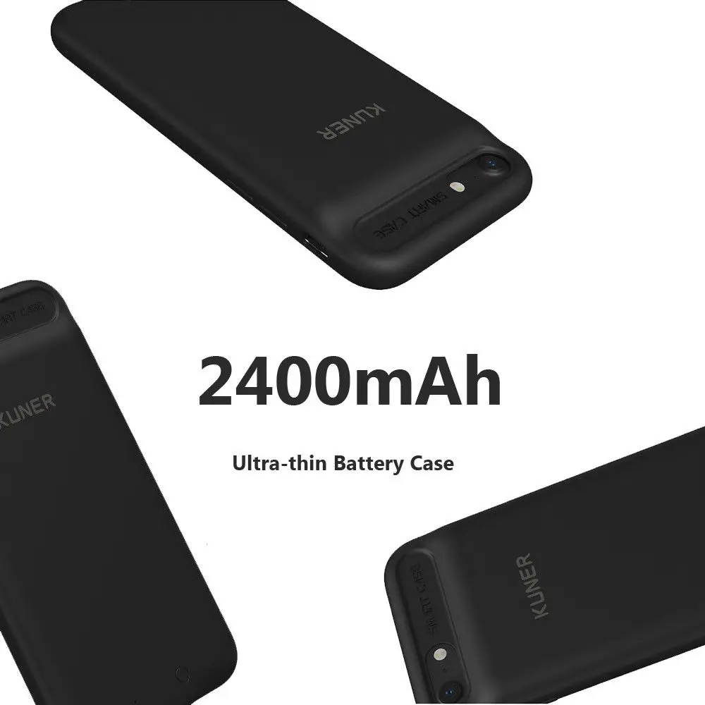 Поддержка аудио Ultra Slim для я 7 8 плюс внешний Смарт ТПУ Батарея случае Зарядное