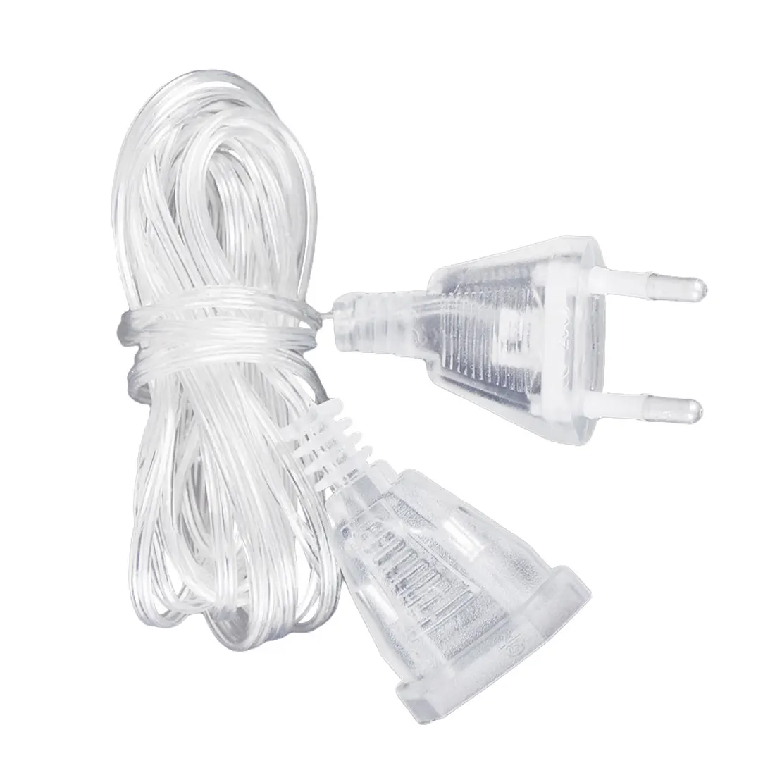 

3M LED String Light Power LED Extension Cable Extender Wire for Christmas Lights EU Plug AC 220V