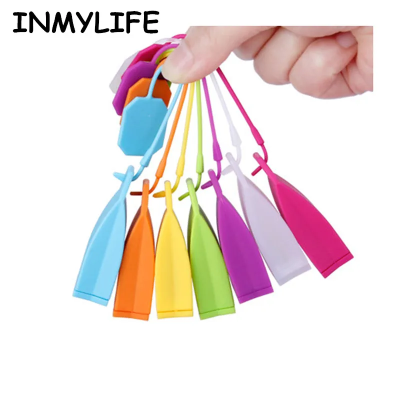 INMYLIFE пищевые силиконовые чайные пакетики цветные ситечки травяные