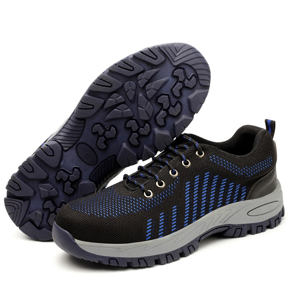 2019 Для мужчин новые летние Обувь с дышащей сеткой Сталь носок Защитная