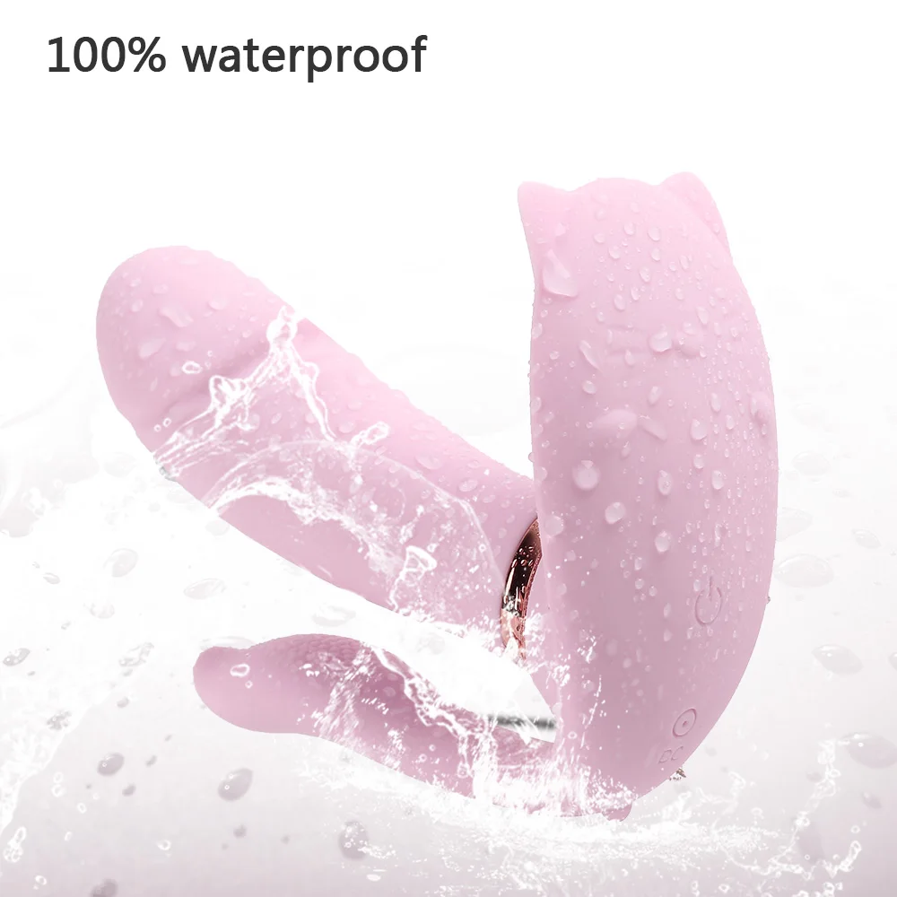 GUIMI Удаленная кошка вибратор G spot Дилдо Vibrador влагалище плотный Вибрационный