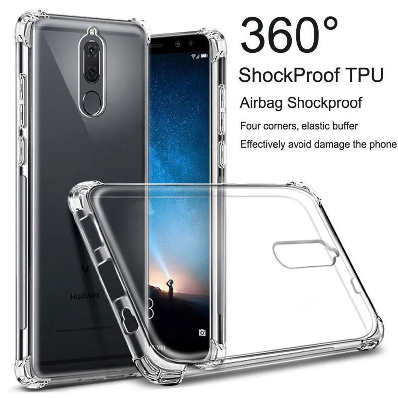 Роскошный Магнитный чехол для huawei Nova 3 3e P20 Pro, металлический бампер, магниты, стеклянный чехол, чехол для huawei P20 Lite, чехол Nova3e Nova3 - Цвет: Soft TPU Case