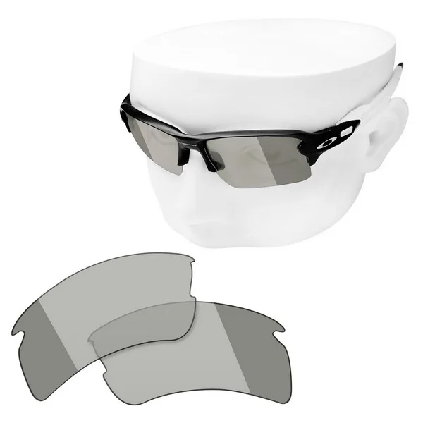 Grey Photochromic OOWLIT поляризованные Сменные линзы для солнцезащитных очков-oxley Flak 2,0 XL OO9188 - Цвет линз: Grey Photochromic