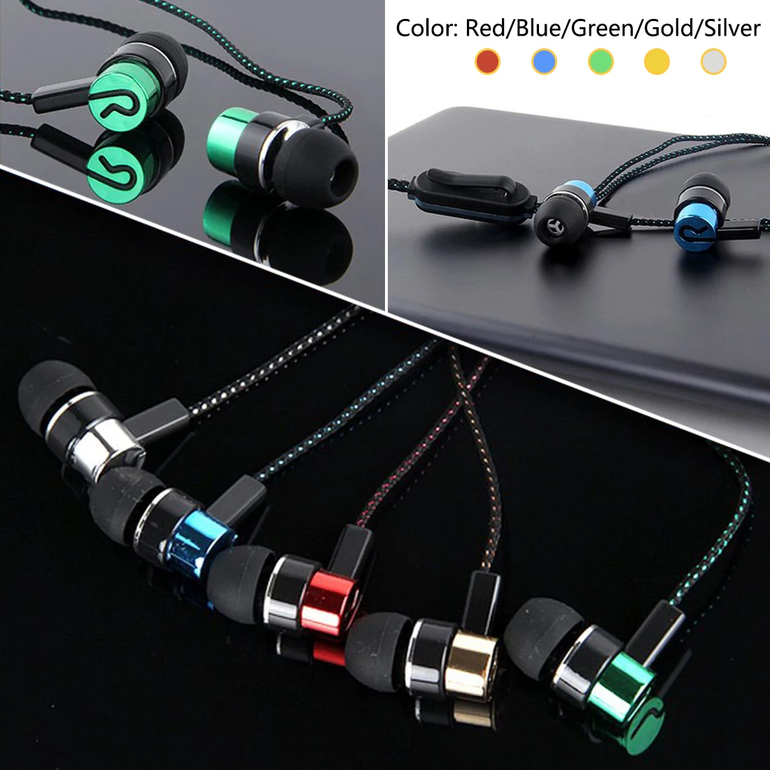 Новые универсальные стереонаушники вкладыши 3 5 мм наушники с супер басами стерео