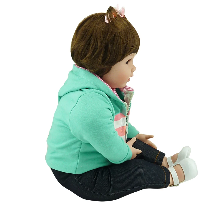 Forrsdor 20 &quot50 см Мягкая кукла-младенец с реалистичной головкой и ручками хлопок