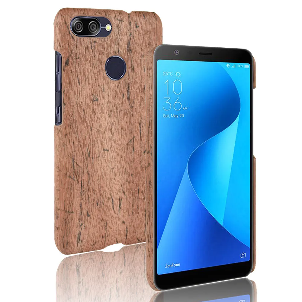 Luxury Wood Grain Pattern PU leather Cases For Asus Zenfone Max Plus M1 ZB570TL X018D 5.7&quotPhone Case Back Cover |