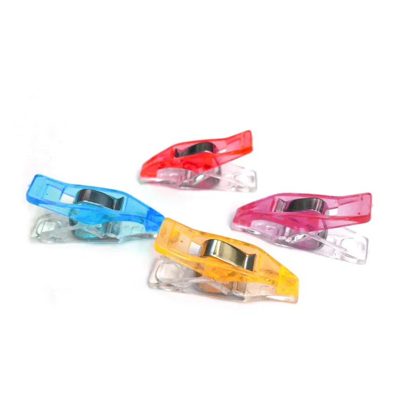 50 шт./лот DIY Пластиковые зажимы ремесла аксессуары для лоскутного шитья одеяла
