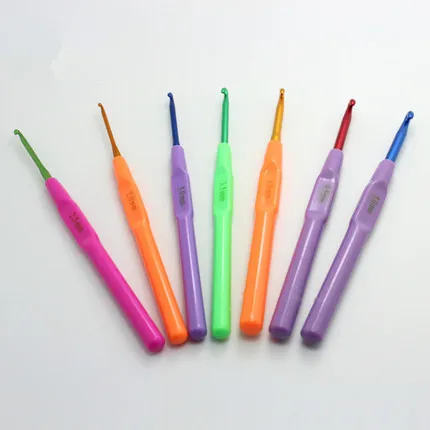 Высококачественные Алюминиевые крючки для вязания 1 шт. игла инструменты шитья