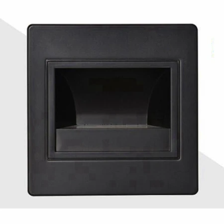 Black SMD5730 85-265 в 1,5 Вт Холодный теплый белый 86 Тип светодиодный светильник для лестницы угловой настенный светильник для дома отеля лобби Крытая лестница ночной Светильник s - Цвет абажура: Black
