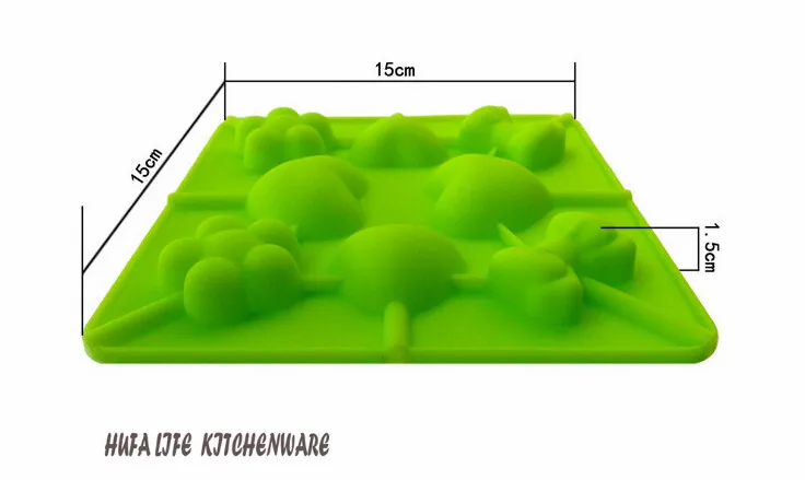 SGS FDA2pcs Лидер продаж DIY силиконовые формы желе  Мыло шоколад плесень выпечки торт