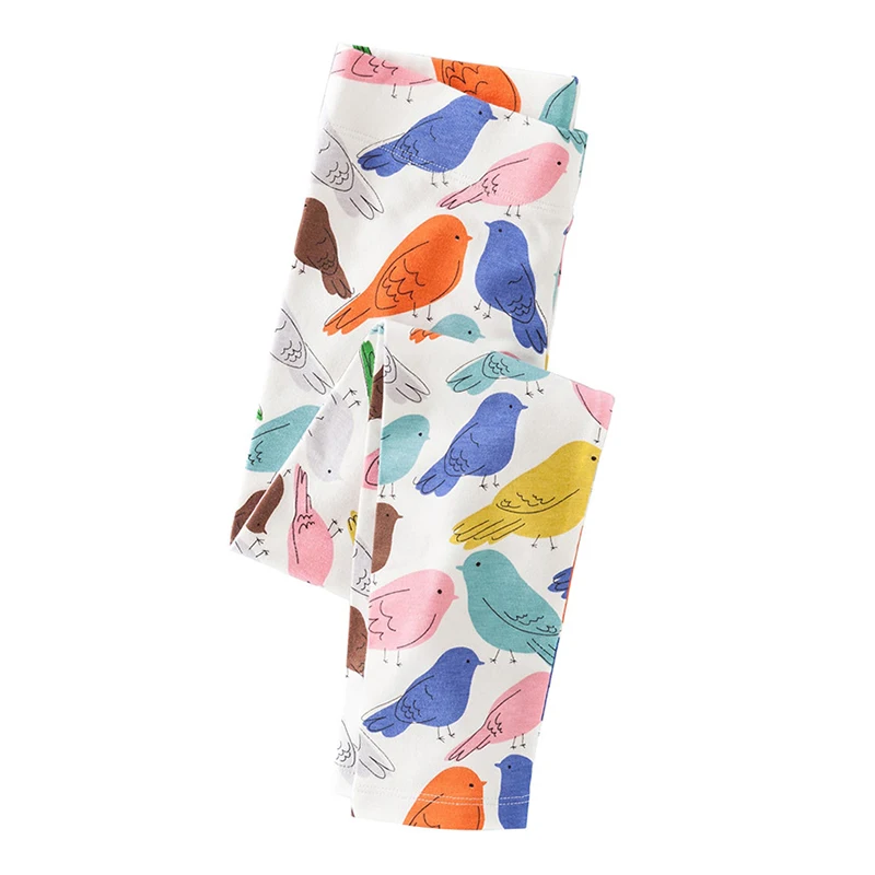 Леггинсы для маленьких девочек штаны 2018 брендовые пижамные детская одежда с