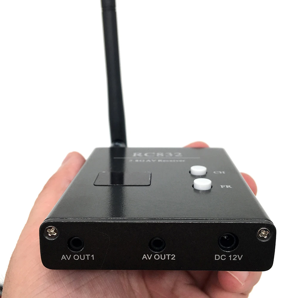 Новейший 48 канальный 5 8G 600mw AV Приемник беспроводной Wifi адаптер с антеннами для RC