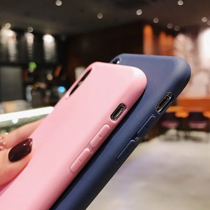 Матовый чехол ярких цветов для Vivo Y69 Y71 Y75 V7 Y79 Y81 Y83 мягкие силиконовые чехлы Y85 Y91 Y93