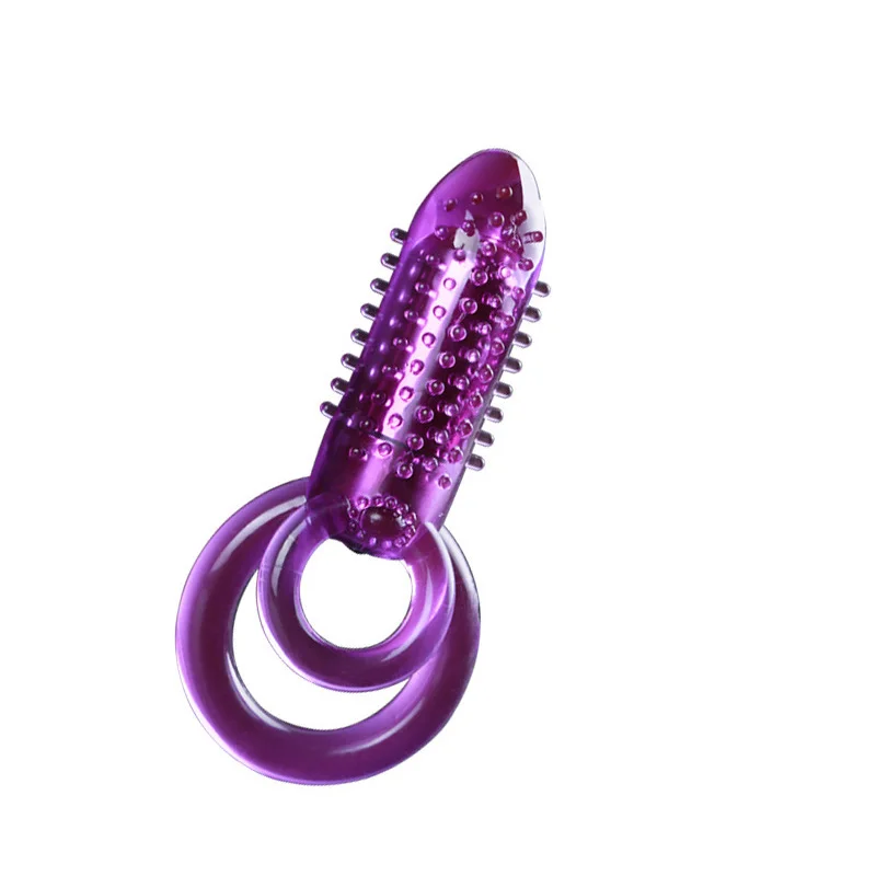 1 шт. мужские Вибраторы для мастурбации двойное кольцо фиксатор задержки