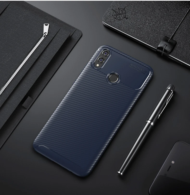 Чехлы для Huawei Honor 8X / Max чехол волокно ультра тонкий силиконовый мягкий телефона