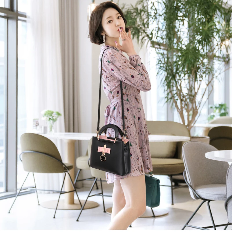 

OCEHNUU Fashion Cute Women Leather Handbags Female High Quality Sac Main Femme Shoulder Crossbody Bags For Woman Zipper 2020