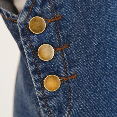 Длинное платье из джинсовой ткани Для женщин 2018 Лето корейский стиль