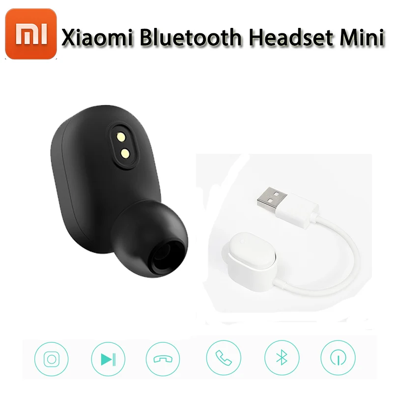 Новинка 2018 оригинальная bluetooth гарнитура Xiaomi Mini 4 5g беспроводные наушники