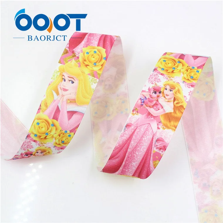 I-19518-1282 OOOT BAORJCT I-19518-1274, 38 мм 10 ярдов мультфильм термотрансферные печатные корсажные ленты, ленты ремесла, лук колпачок DIY аксессуары - Цвет: I-19518-1282