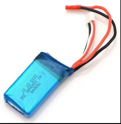 Аккумулятор для WLtoys V912 / V262 V353 2 шт./лот 7 4 В 1000 мАч 20C аккумулятор V333 | Игрушки и