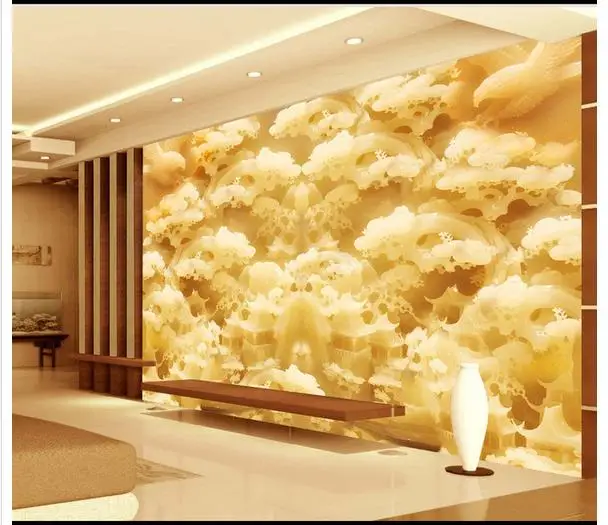 Индивидуальные 3d обои ТВ фрески атмосферный пейзаж гость-приветствие сосновый