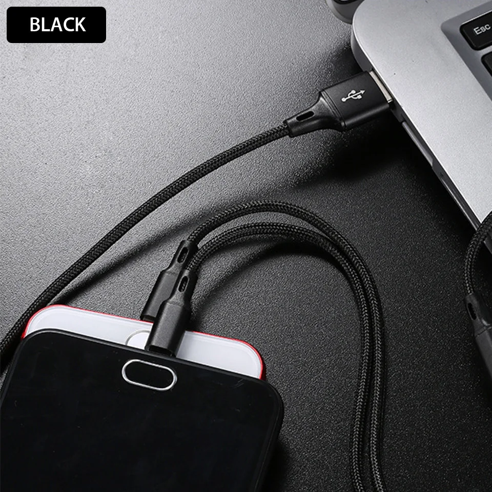 3 в 1 Micro usb-зарядное устройство кабель для зарядки данных для Xiaomi samsung Galaxy A3 A5 A7 A8 A8+ A9 Usb C Usbc кабель type-C