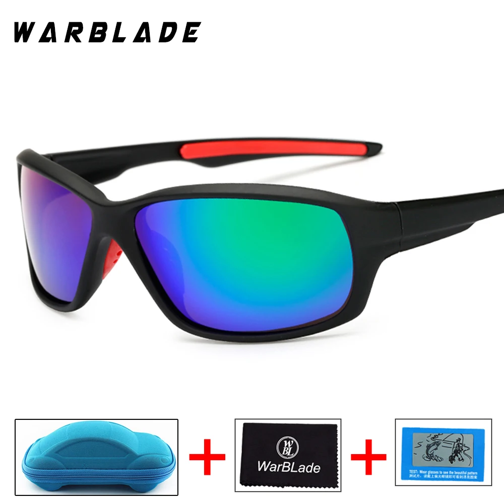Мужские и женские очки с градиентной оправой поляризационные спортивные для