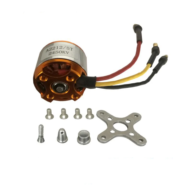 A2212 KV1400 KV1000 KV2200 KV2450 бесщеточный двигатель RC ЗАПАСНЫЕ ЧАСТИ огневая мощь для DIY