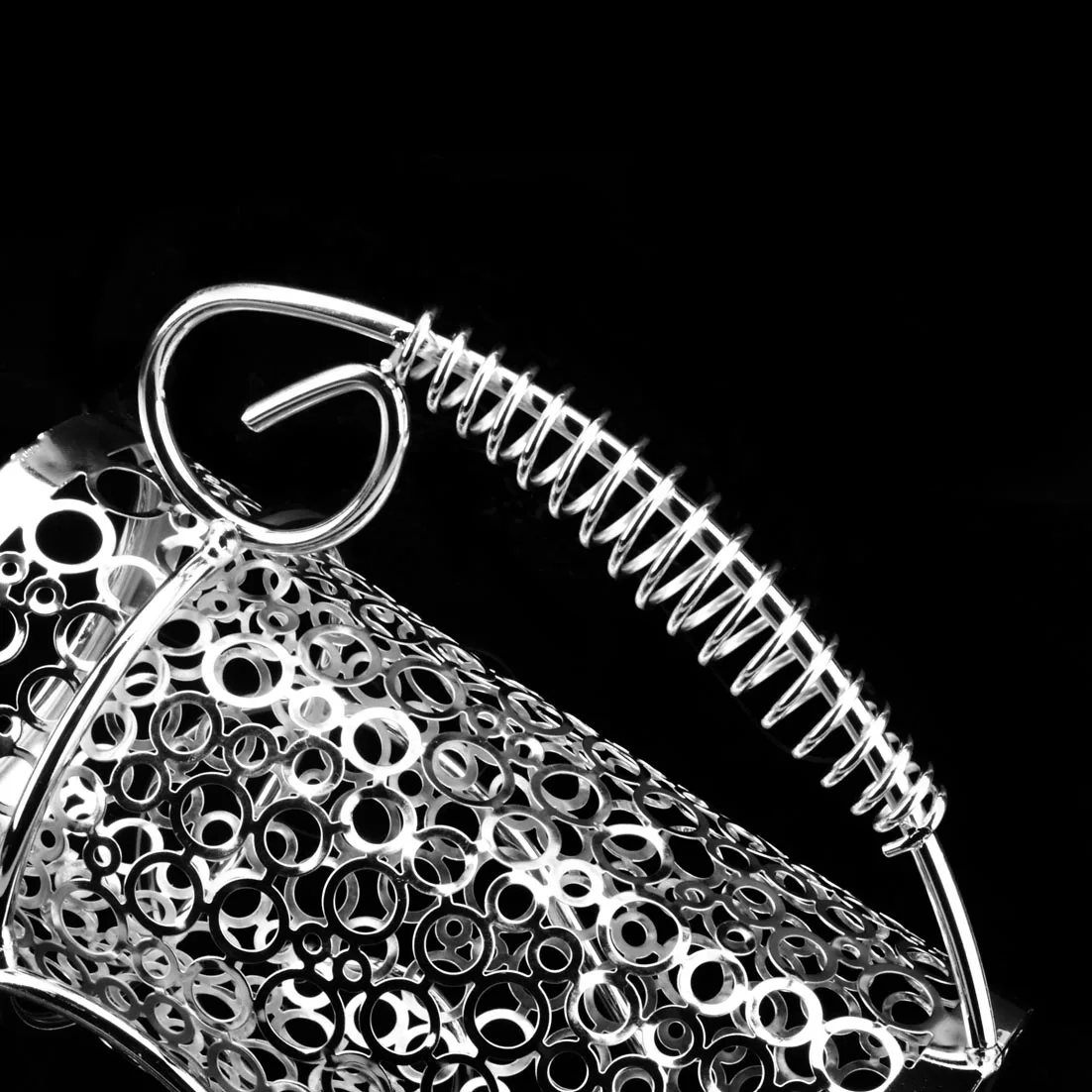 Покрытая Винная стойка из нержавеющей стали держатель для вина домашний