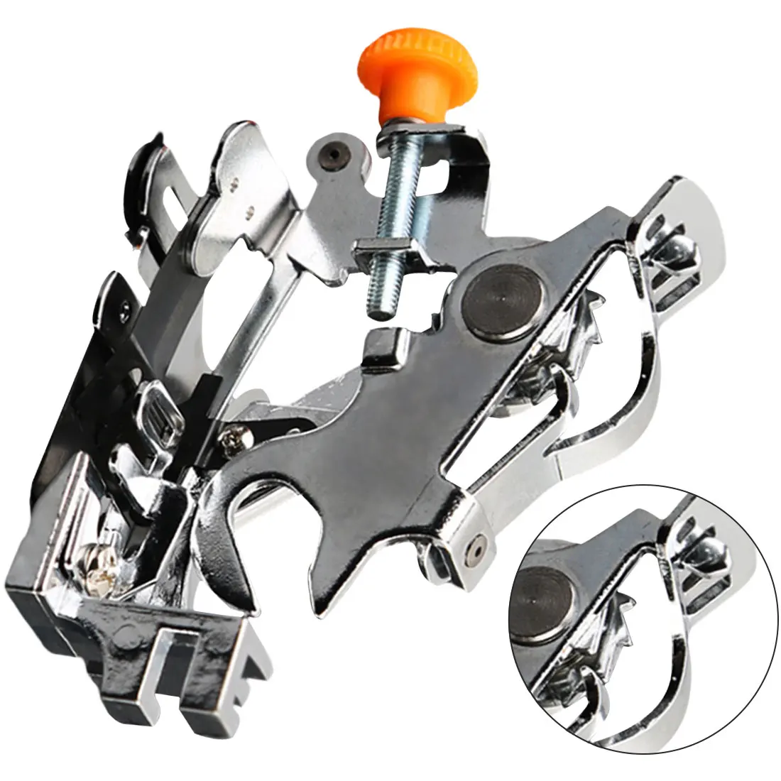 

Sewing Machine Presser Foot Ruffler Foot Presser Feet Low Shank Can Play a Variety of Pleats Universal For Most Brand