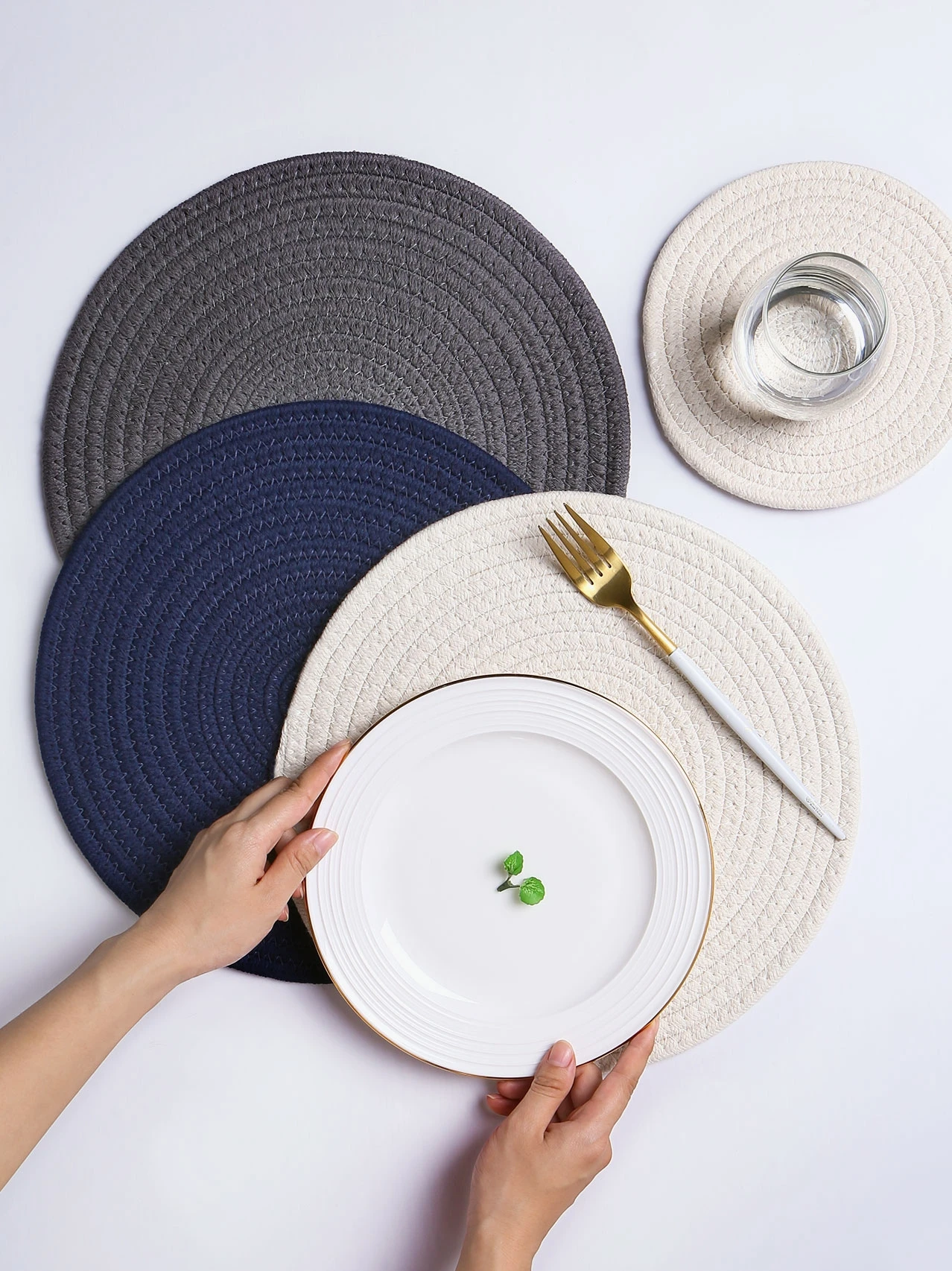 Домашний коврик для стола термостойкий и Коврик посуды японский чашки кухонная