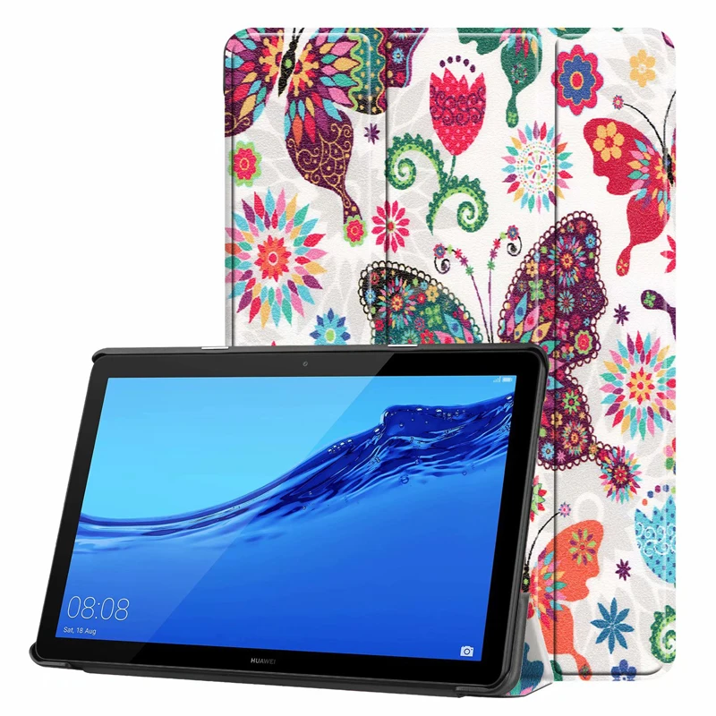 Чехол для Huawei Mediapad T5 10 Модный протектор 1 дюйма AGS2-W09 AGS2-L09 чехол с изображением