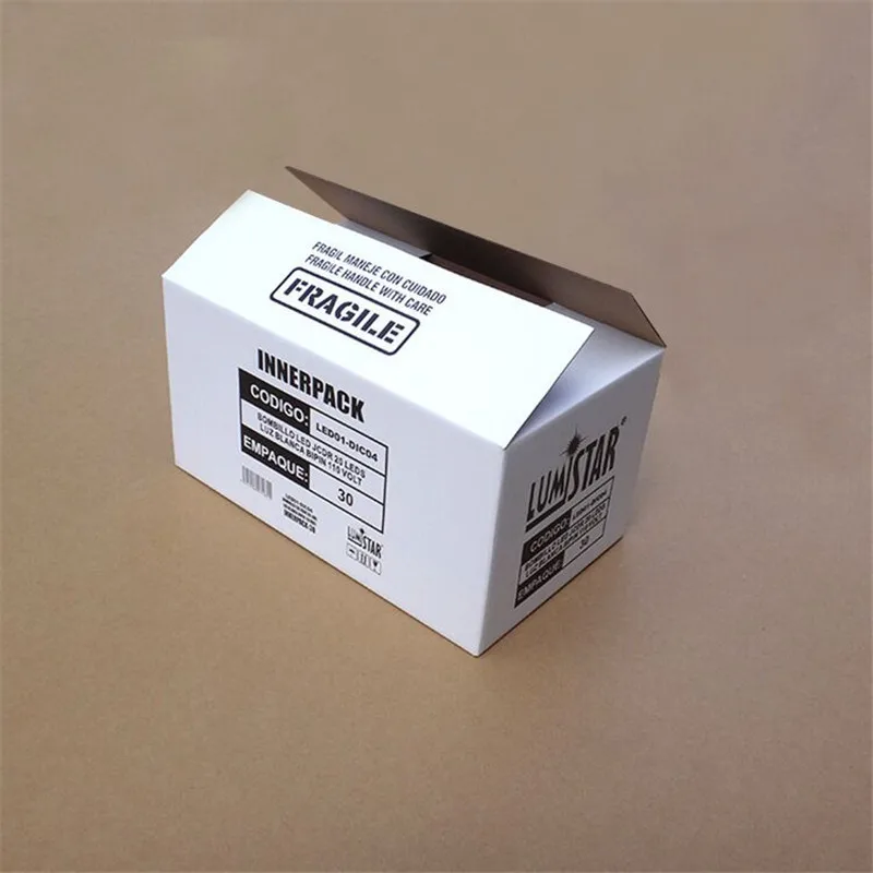 Wholesale 500Pcs/lot Customized Large Size cheap outer carton box paper corrugated with strong cardboard | Дом и сад