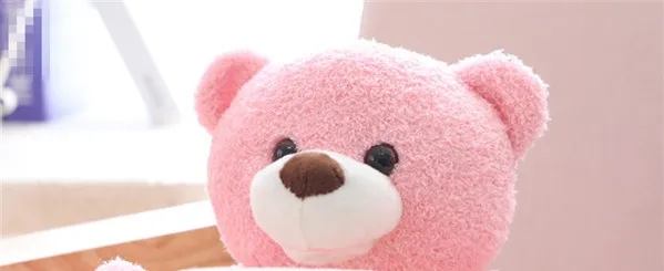 pink bear short hair VIP Ссылка для электронные плюшевые игрушки собака слон медведь - Цвет: pink bear short hair