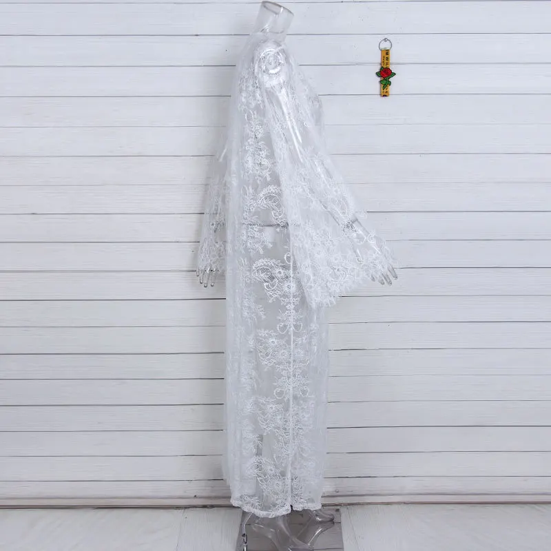 Черно-белое бикини накидка кружево лето 2019 Пляжное Платье цельное открытая