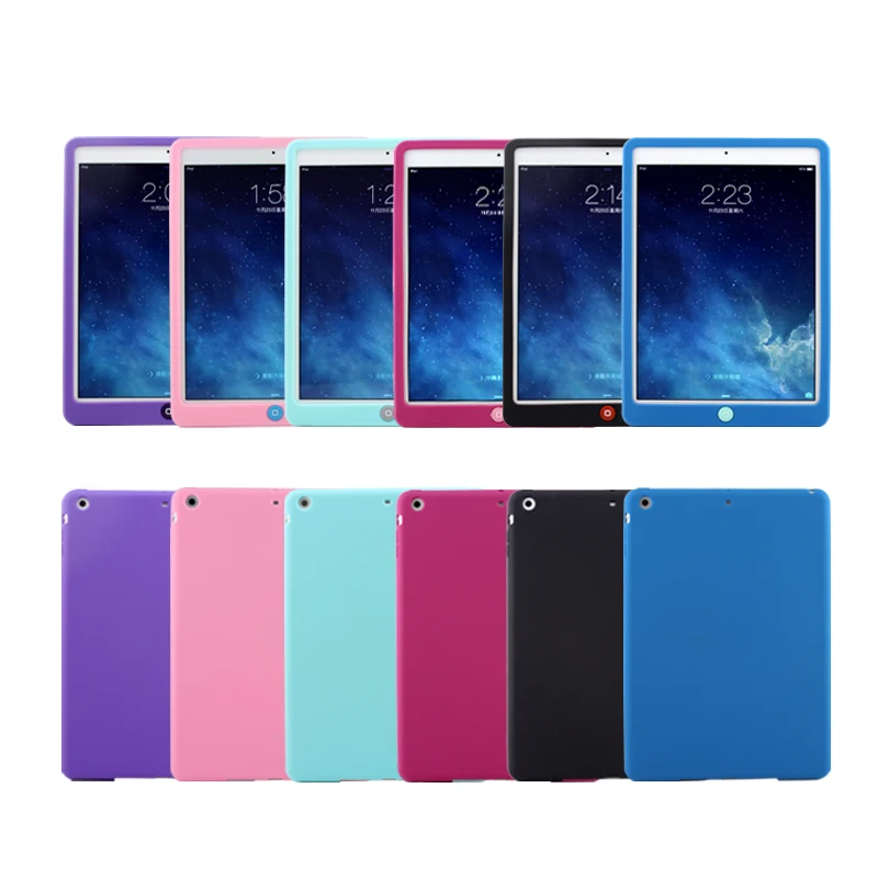 GOOJODOQ для iPad Air 2 1 чехол детей студентов безопасный силиконовый мягкий защитный Apple