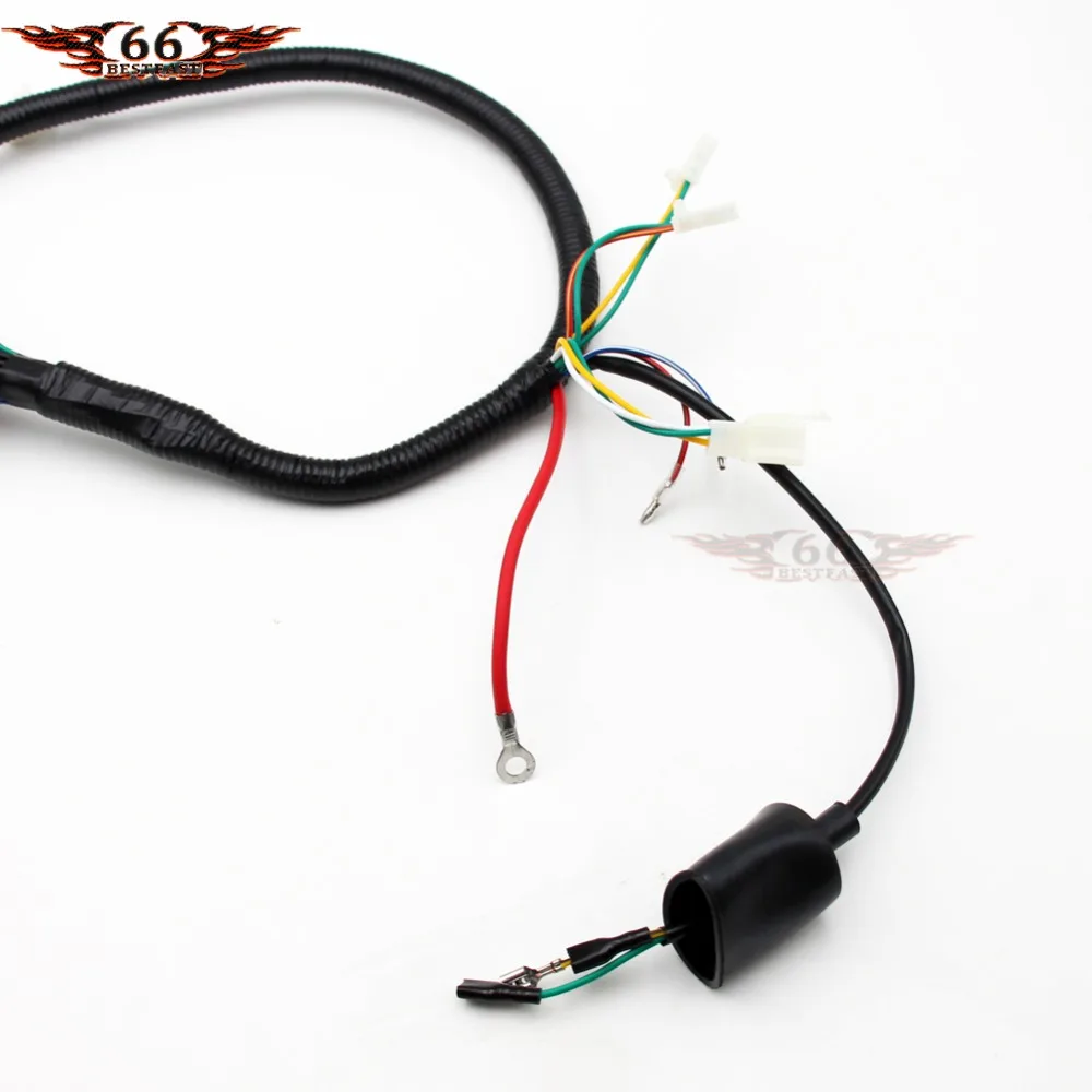 Жгут проводов GY6 Wireloom в сборе для скутера 125 куб. См 150 200 250 китайский Elecric Start Kandi ATV