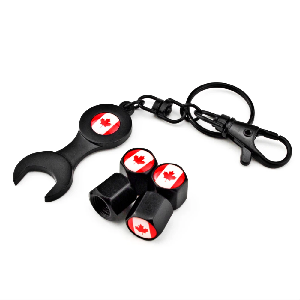 Пыленепроницаемые колпачки и гаечные ключи для колесных клапанов с логотипом