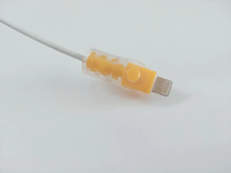 for iphone USB 10 шт./лот защита для usb-кабеля красочное Зарядное устройство USB шнур защита для iPhone 8 7 6s 6 5 5S с защитой от влаги для samsung Android - Цвет: for iphone USB