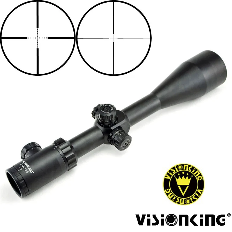 Visionking 3-30x56 FFP Riflescopes First Focus Plane illuminated 35mm Hunting Optical Sight Long Range.308.30-06.50 W/Rings