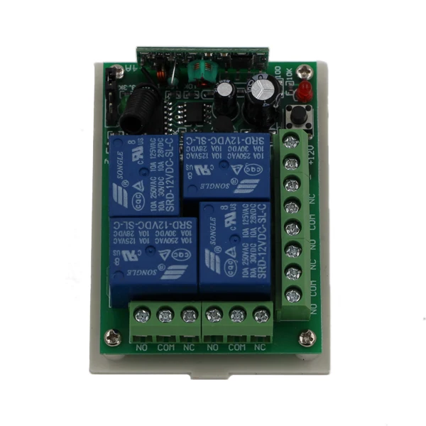 Беспроводной Выключатель с дистанционным управлением 4-Канальный Релейный