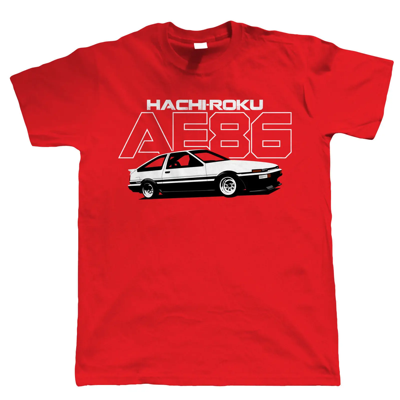 AE86 hachiroku Мужская футболка дрейф JDM Corolla levin Trueno 4A GE Новые футболки Забавные Новинка