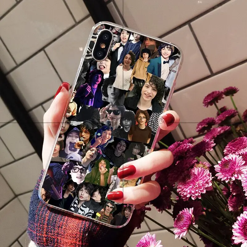 Чехол для мобильного телефона Ruicaica Finn Wolfhard прозрачный чехол iPhone 6S 6plus 7plus 8 8Plus X Xs MAX