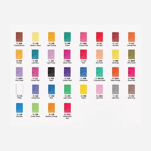 36 Colors Профессиональная водная Цвета товары для рукоделия сплошной набор акварельных красок 12/18/24/36/48 Цвета Портативный кисть для рисования арт-арта - Цвет: 36 Colors