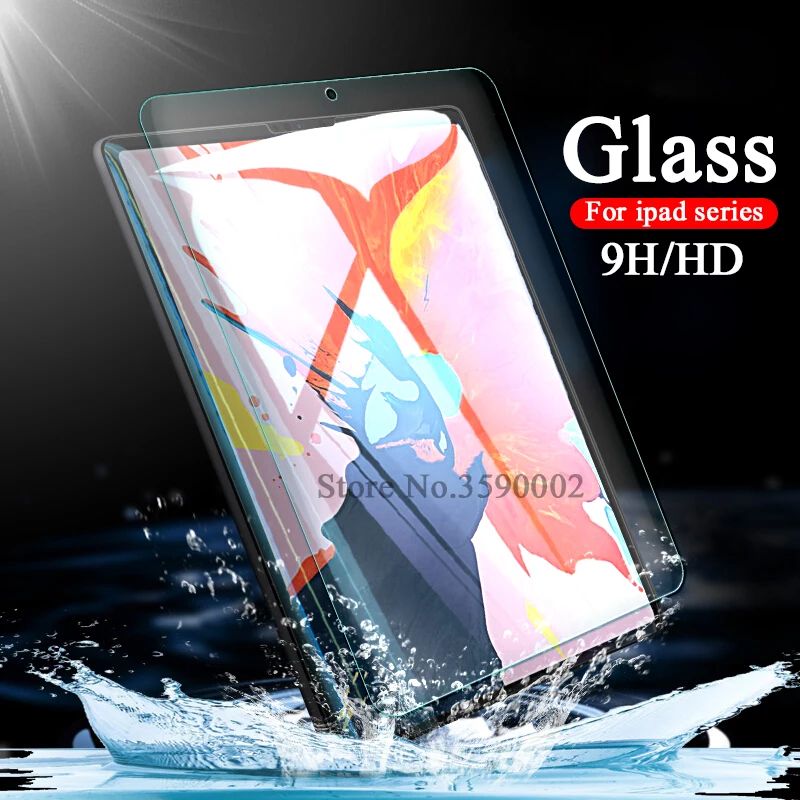 Защитное стекло для ipad pro 11 9,7 10,5 защитная пленка 9H HD для Apple ipad air 1 2 mini 1 2 3 4 5 закаленное стекло