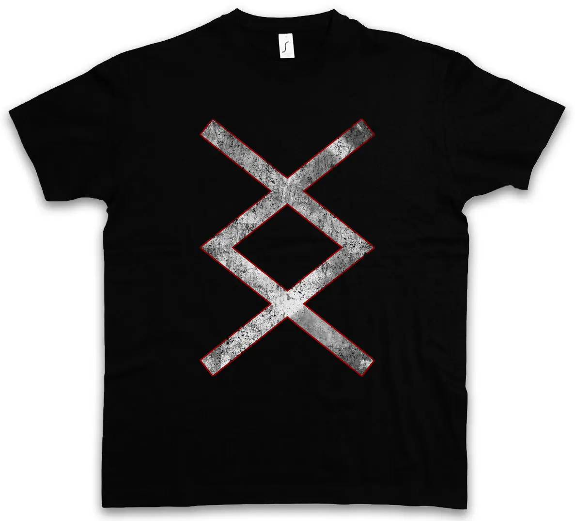 INGUZ RUNE t-shirt Ingwaz Ing Enguz Iggws Valhalla Valhall Odin в стиле норвежских викингов крутая