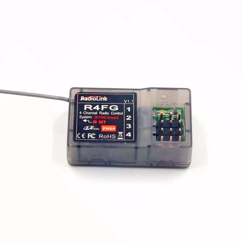Радиоприемник R4FG 2 4 ГГц канала FHSS для RC4GS RC3S RC4G T8FB передатчик|radiolink receiver|fhss