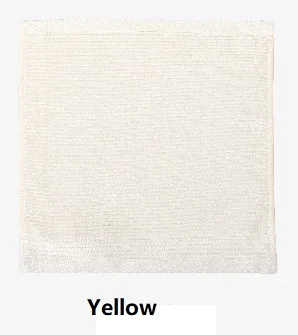 Yellow Детское полотенце для лица 25x25 см, мягкие детские полотенца из бамбукового хлопка, Детские носовые платки, кормление новорожденных, нагрудник, мочалка, тряпка для мытья лица - Цвет: Yellow